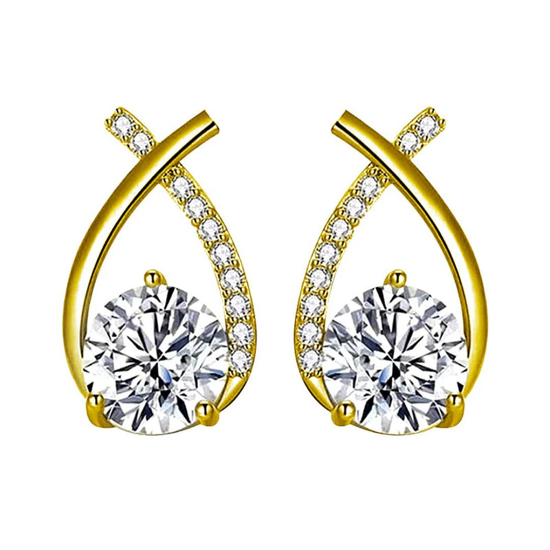 Beautiful Gold Earring with Unique Style