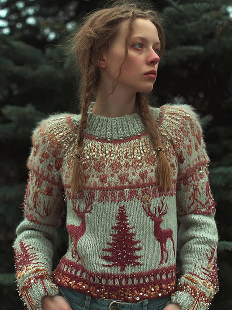 Gracefully Designed Sweater