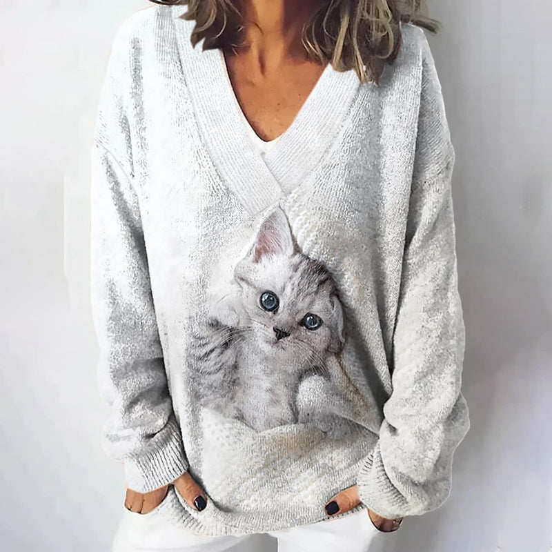 Gracefully Designed Sweater
