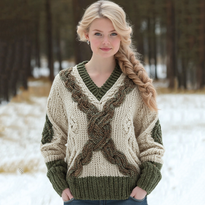 Timeless Vintage Style Sweater