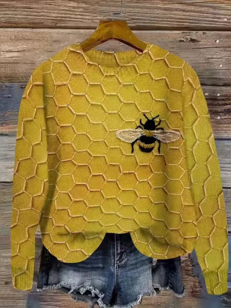 Gracefully Designed Sweater