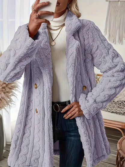 JO | Soft, single-colored, long-sleeved thermal jacket