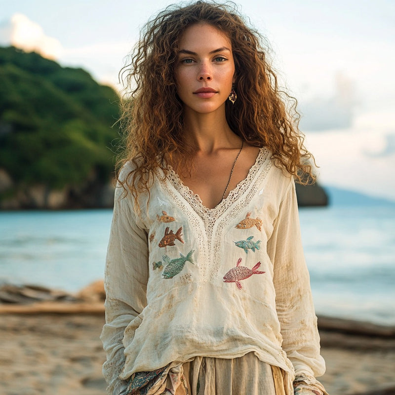 Classic Vintage Blouse