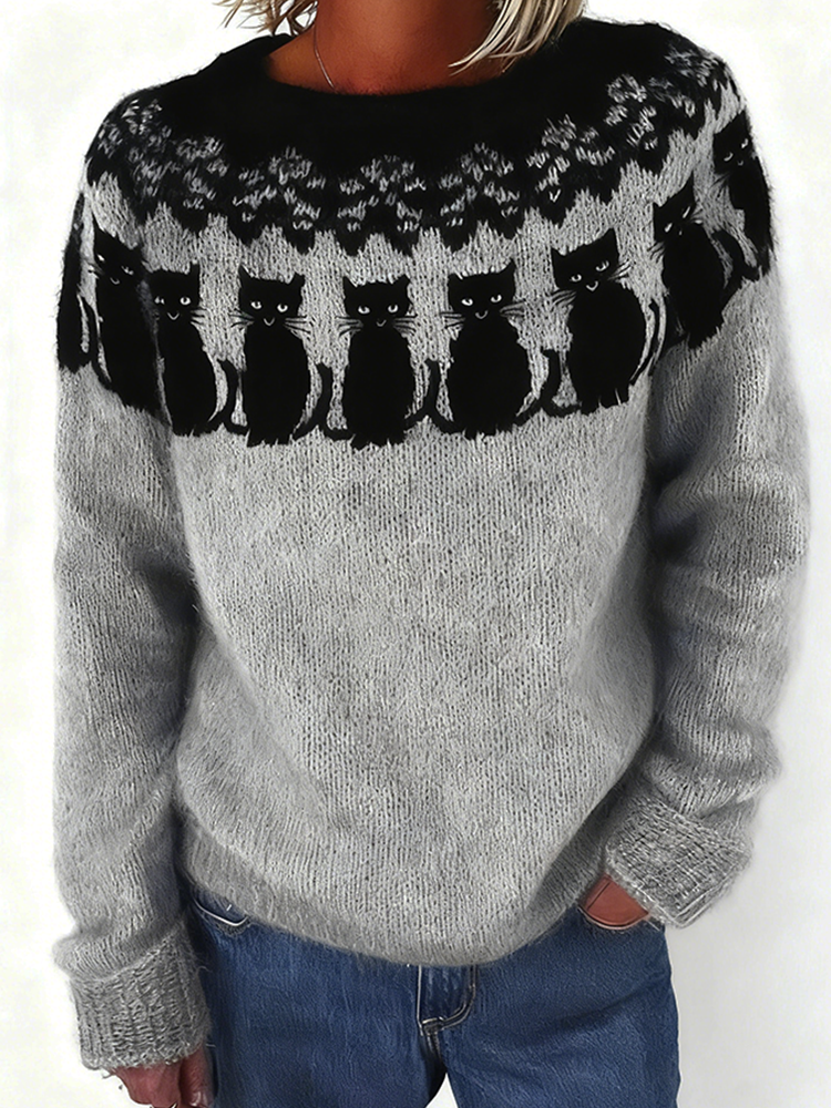 Gracefully Designed Sweater