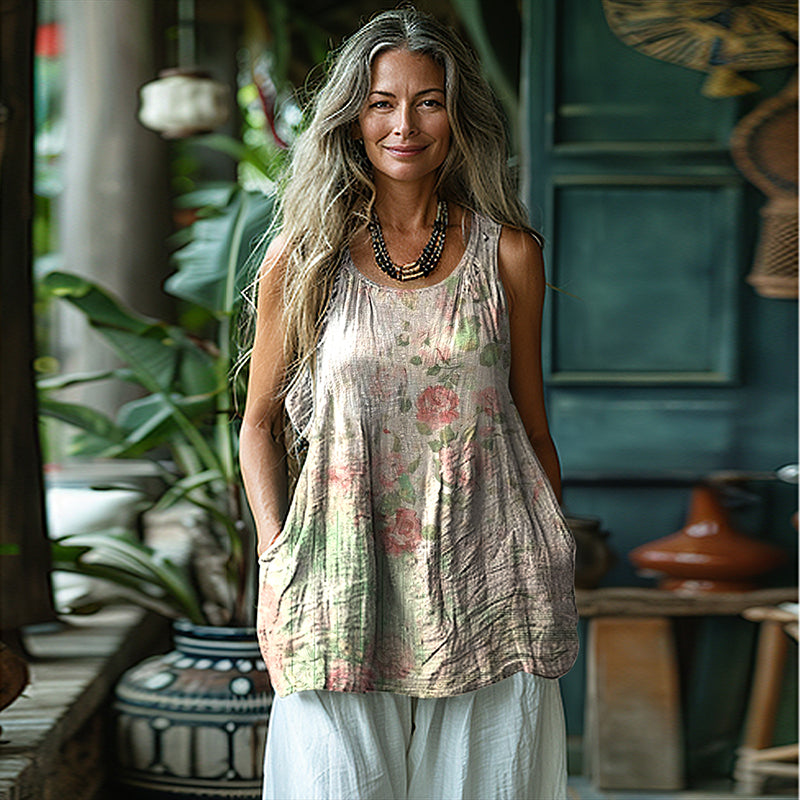 Timeless Vintage Style Top