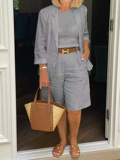 JO | Elegant blazer and shorts - Stylish - Ideal for warm days