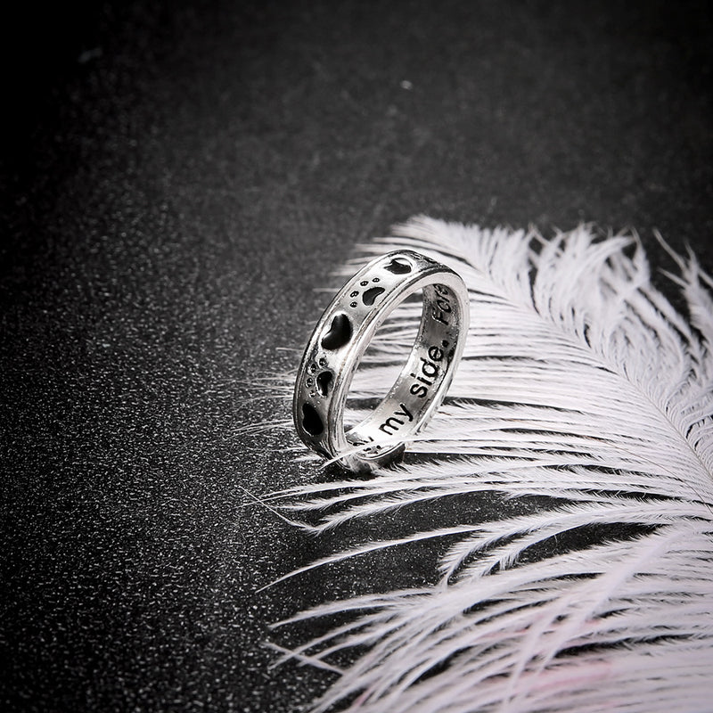 Romantic Silver Ring for Special Moments