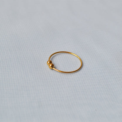 Romantic Gold Ring for Special Moments
