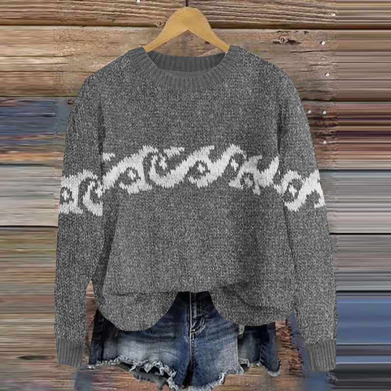 Gracefully Designed Sweater