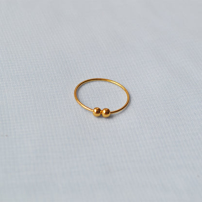 Romantic Gold Ring for Special Moments