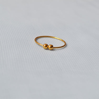 Romantic Gold Ring for Special Moments