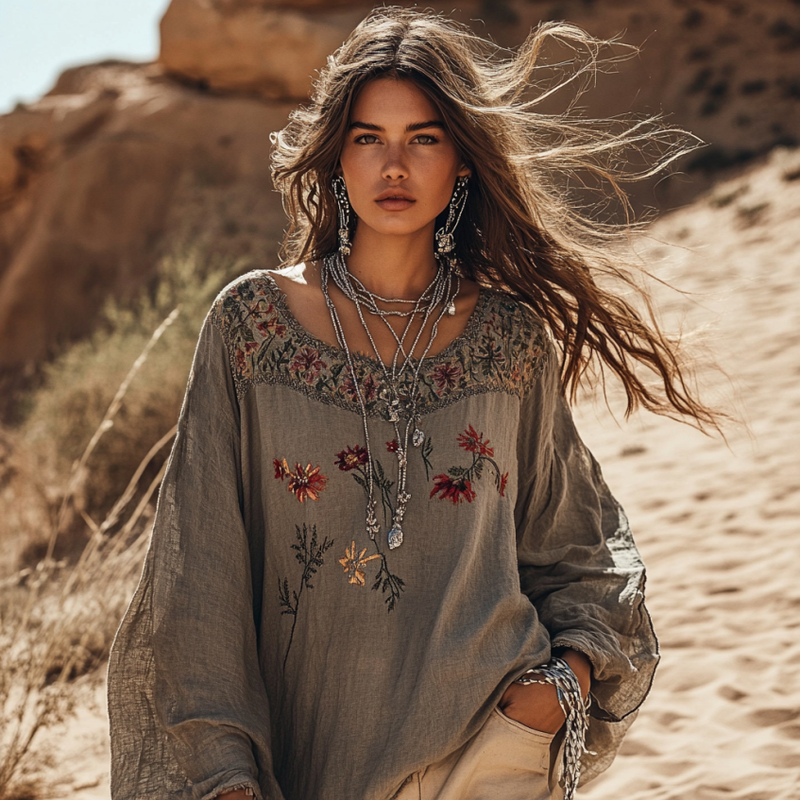 Gracefully Designed Blouse