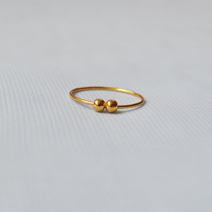 Romantic Gold Ring for Special Moments
