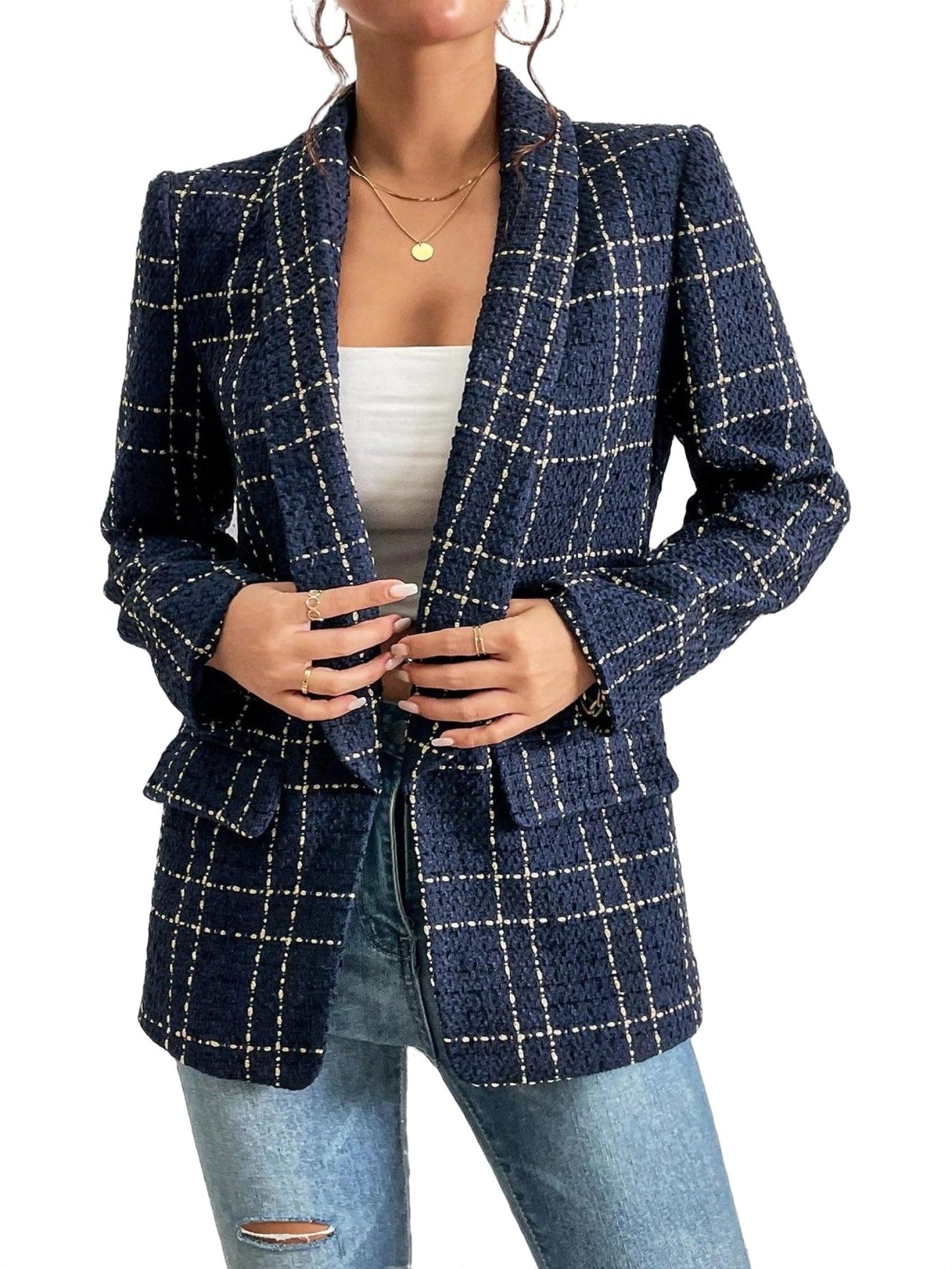 JO | Clara - Checked blazer