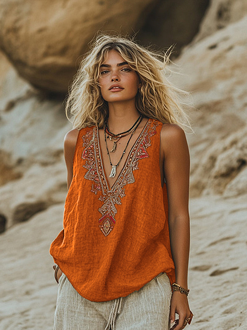 Timeless Vintage Style Top