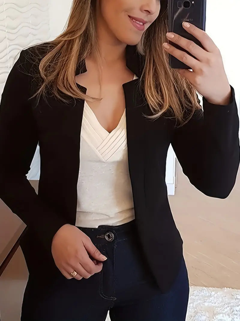 JO | elegant long-sleeved blazer for spring