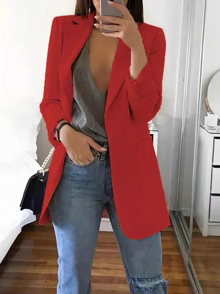 JO | Casual oversized lyre blazer