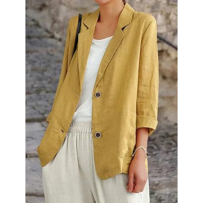 JO | Stylish linen blazer