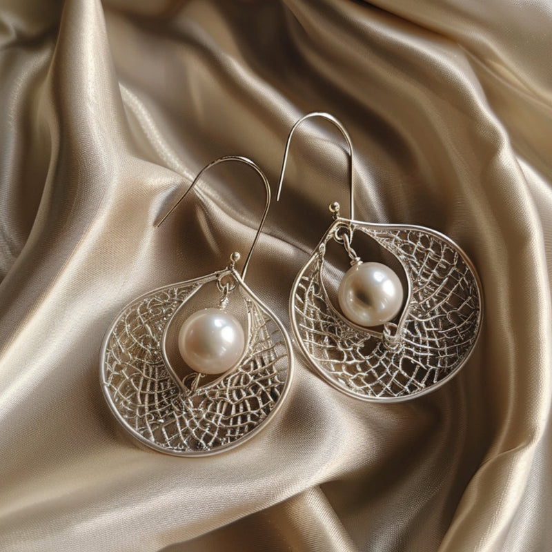 Stunning Pearl Earring for Daily Wear