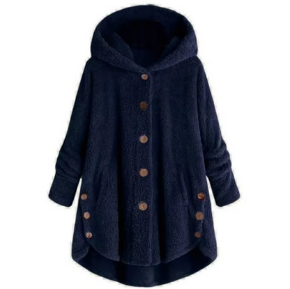 JO | Wool teddy bear plush coat