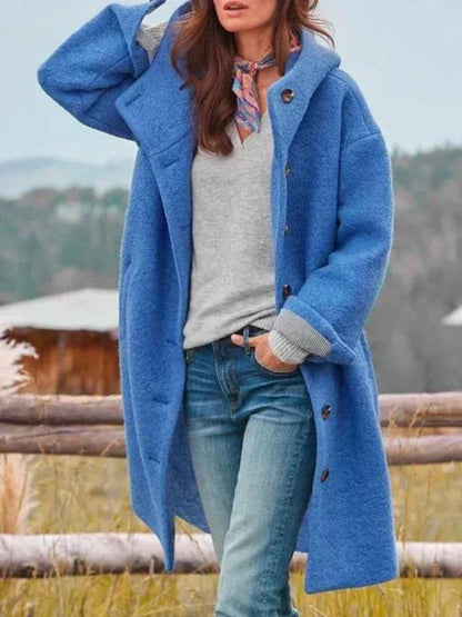 JO | stylish long tweed jacket