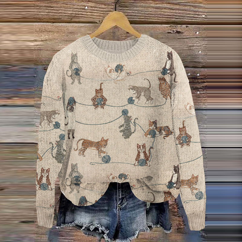 Gracefully Designed Sweater