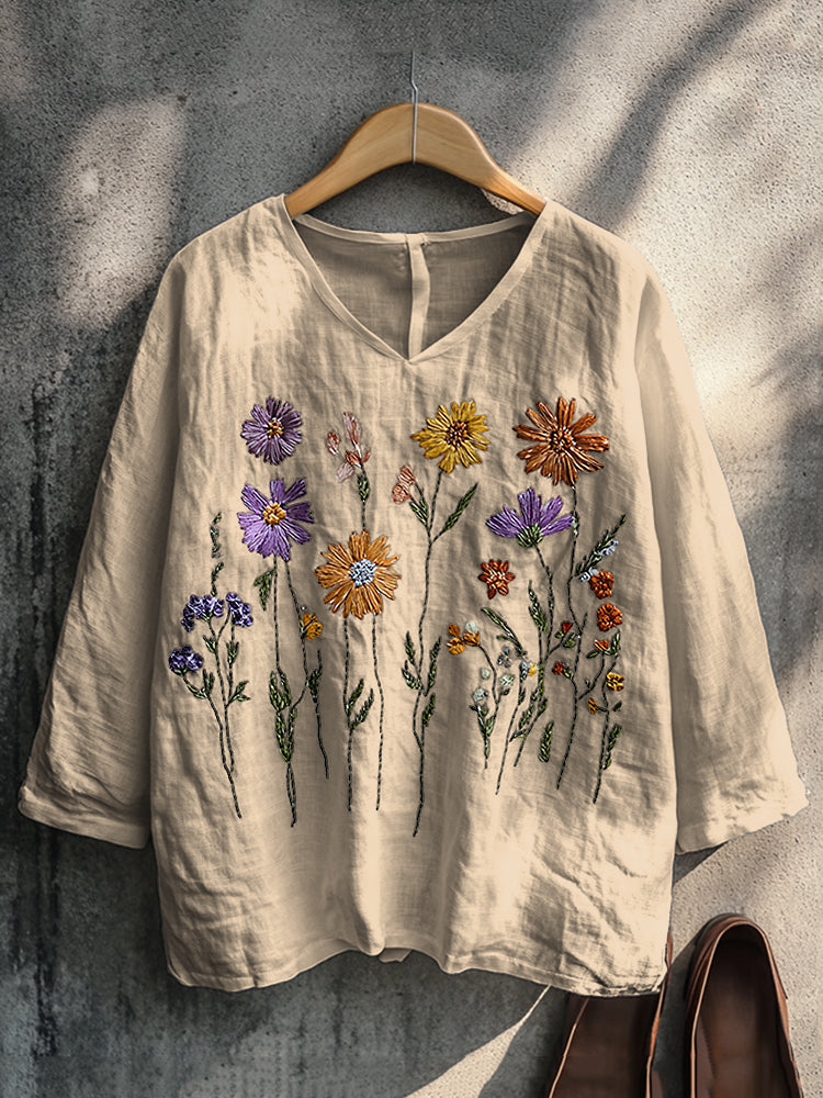 Timeless Vintage Style Blouse