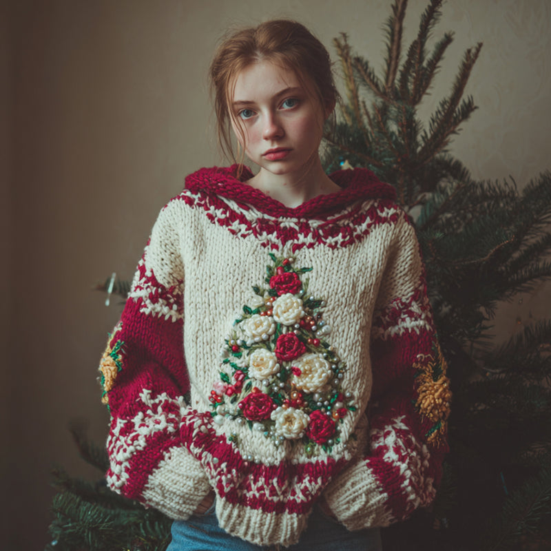 Gracefully Designed Sweater