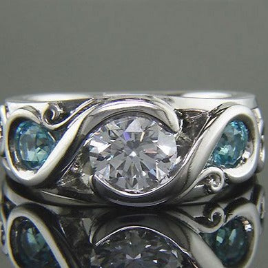 Delicate Artisan Silver Ring