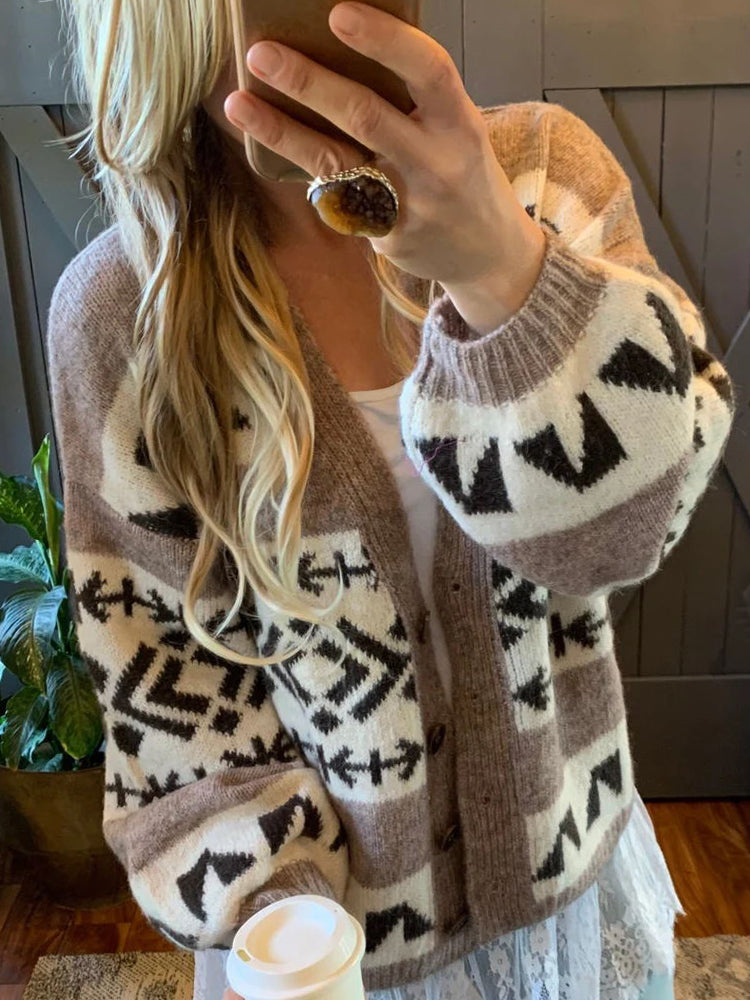 Timeless Vintage Style Cardigan