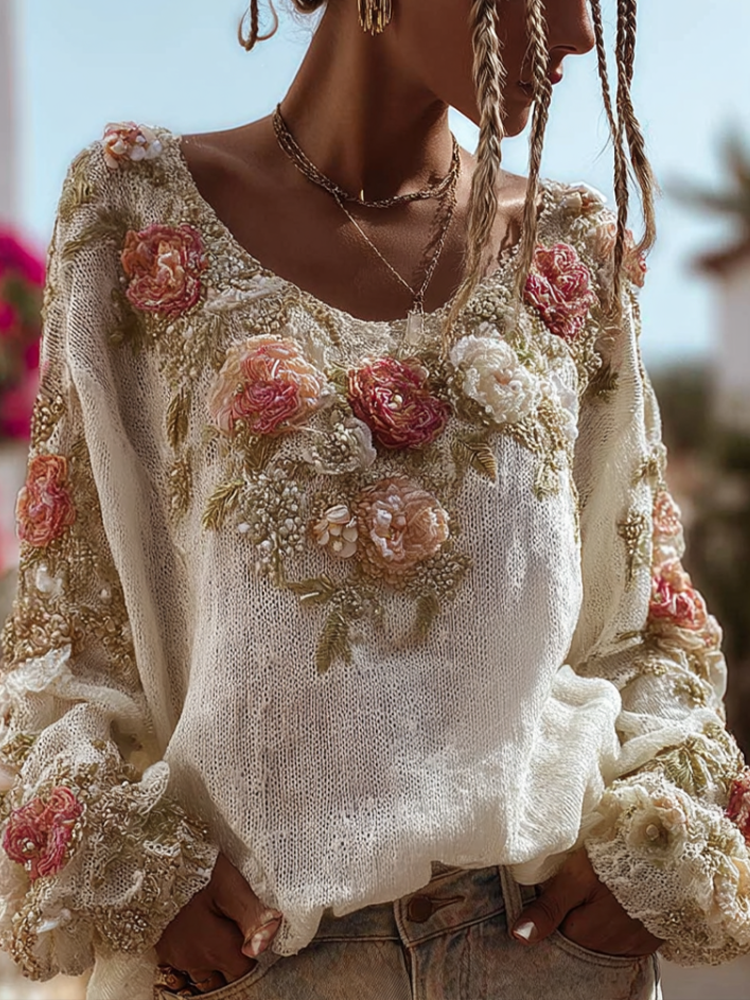 Timeless Vintage Style Sweater