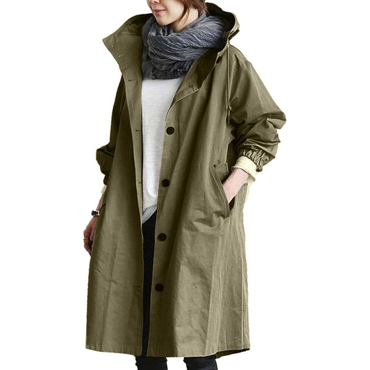 JO | Waterproof long women's mackintosh