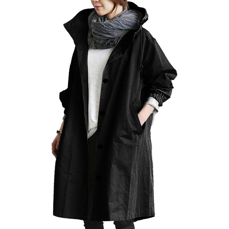 JO | Waterproof long women's mackintosh