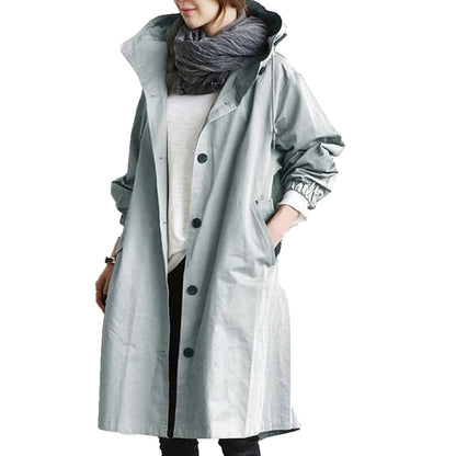 JO | Waterproof long women's mackintosh