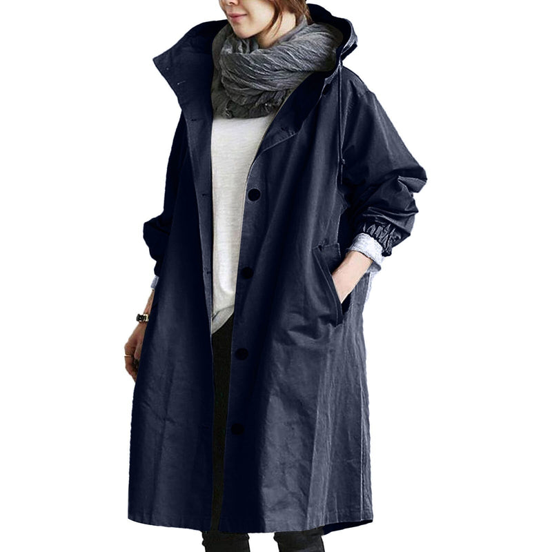 JO | Waterproof long women's mackintosh