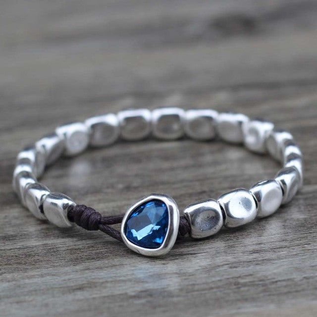 Delicate Artisan Silver Bracelet