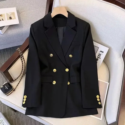 JO | White jacket with gold buttons