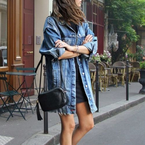 JO | Women's Long denim jacket