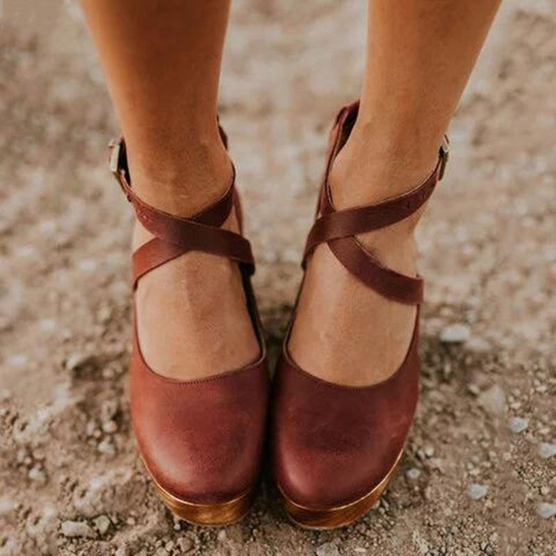 KS | Clunky wedge shoes