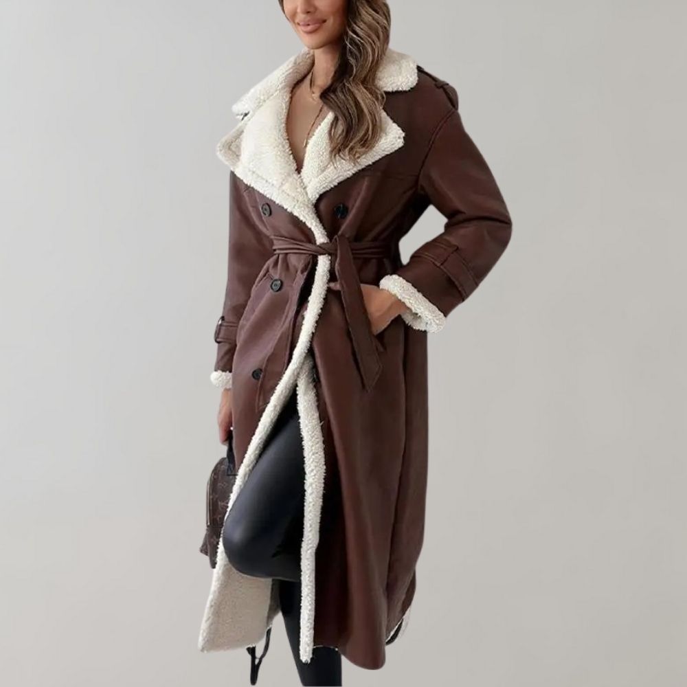 JO | elegant winter fur coat