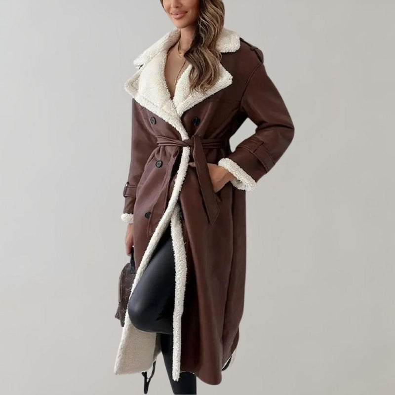 JO | elegant winter fur coat