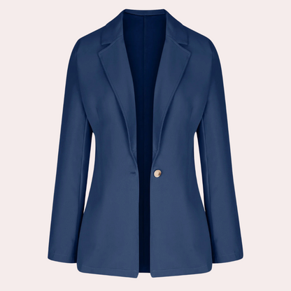 JO | Minimalist plain blazer for women