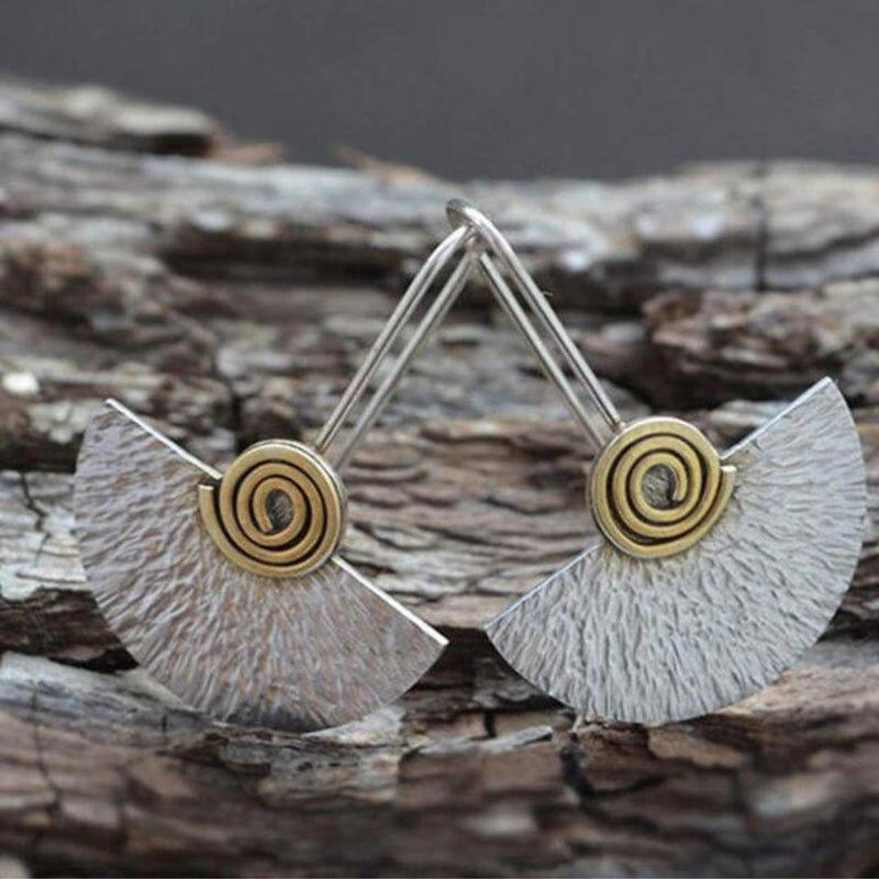 Delicate Artisan Silver Earring