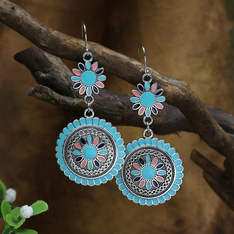 Vintage Handmade Silver Earring