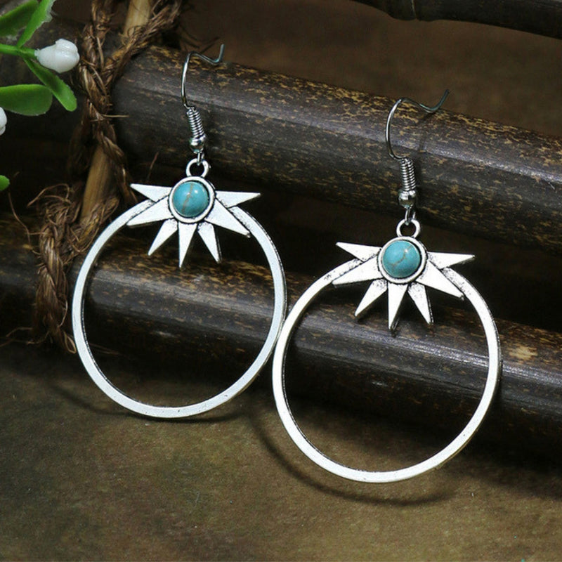 Vintage Handmade Silver Earring