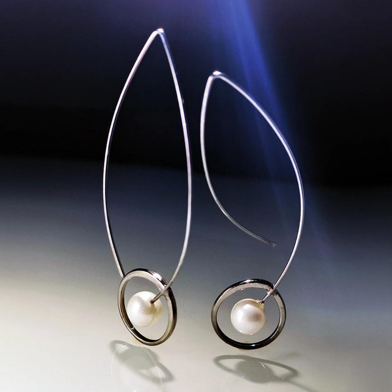 Vintage Handmade Silver Earring