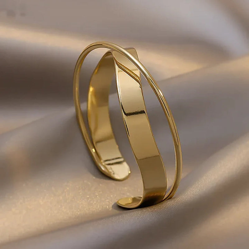 Delicate Artisan Gold Bracelet