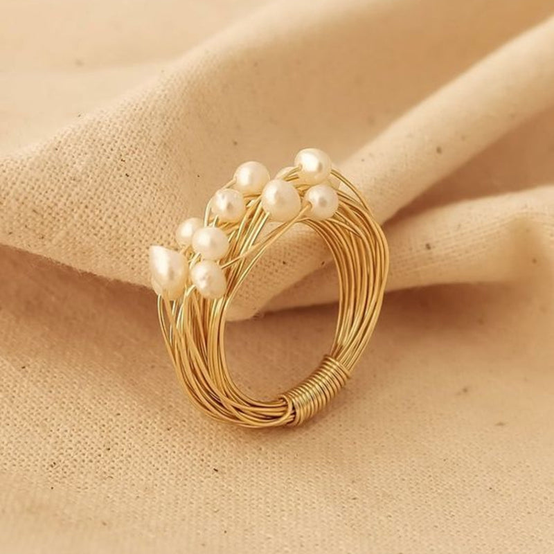 Beautiful Gold Ring with Unique Style
