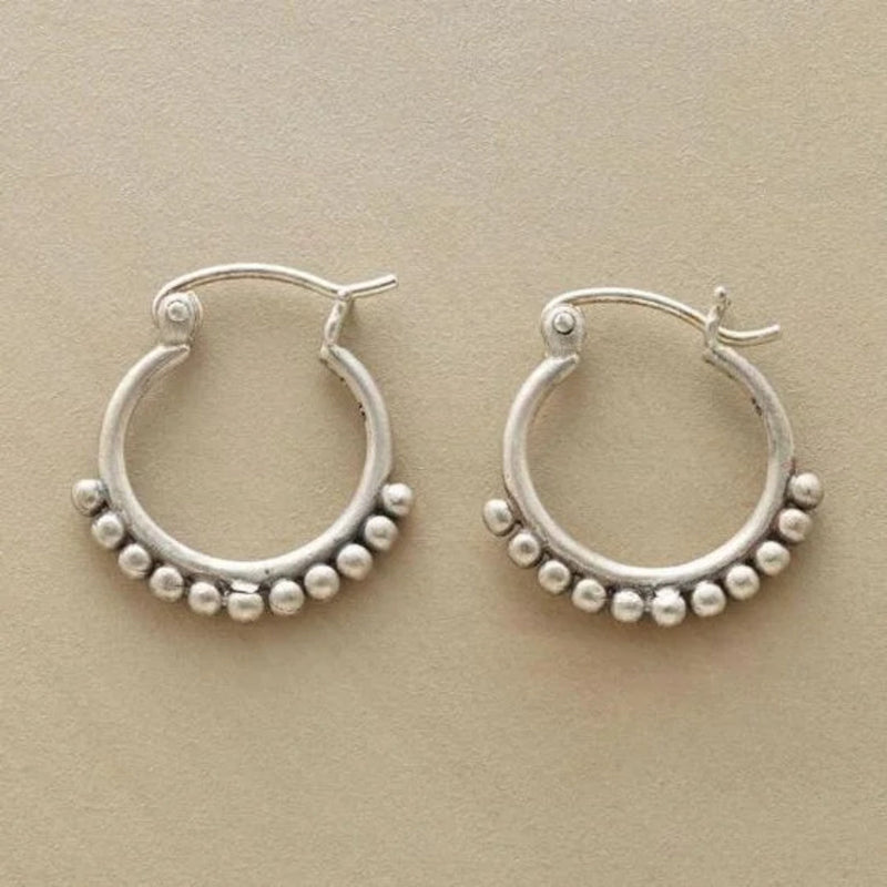 Beautiful Silver Earring with Unique Style
