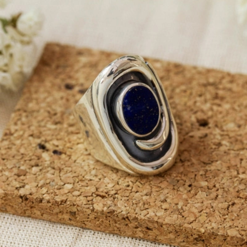 Delicate Artisan Silver Ring